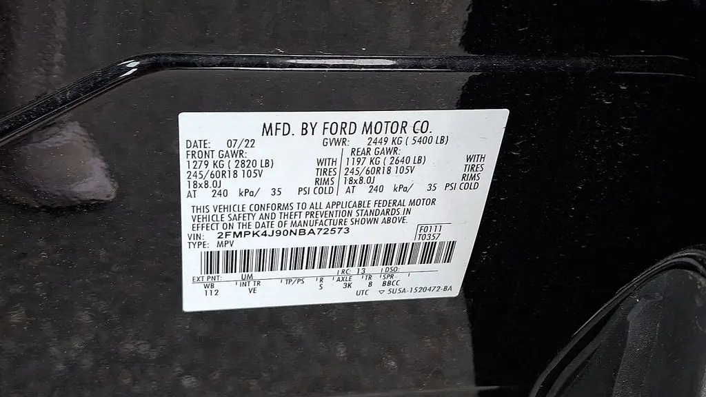 2022 Ford Edge ST-Line