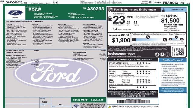 2023 Ford Edge SEL