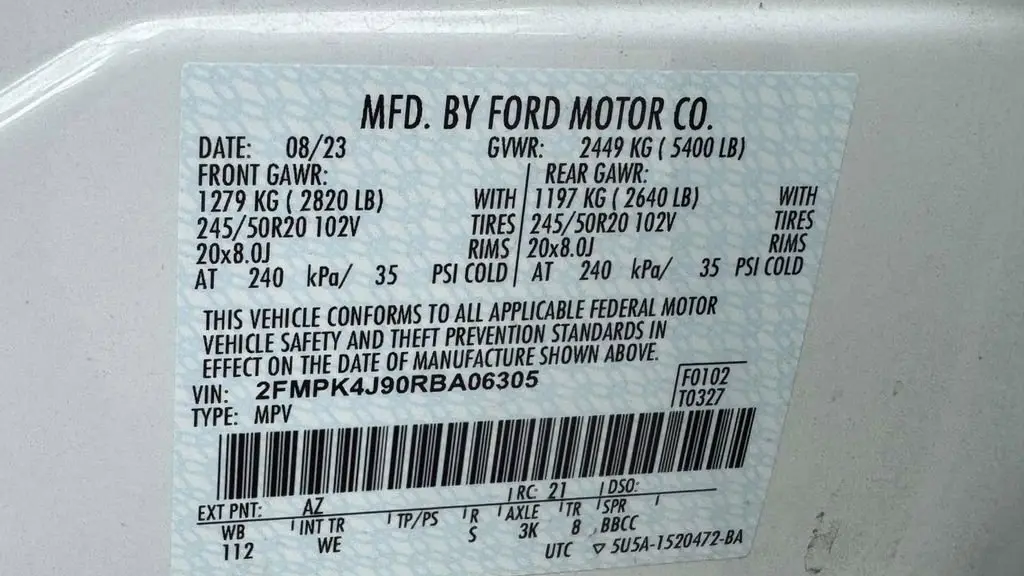 2024 Ford Edge ST-Line