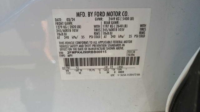 2024 Ford Edge ST-Line