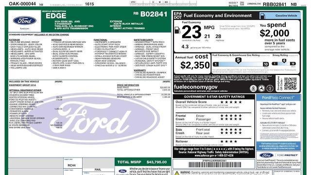 2024 Ford Edge SEL