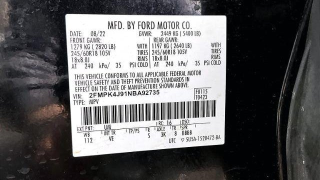 2022 Ford Edge SEL