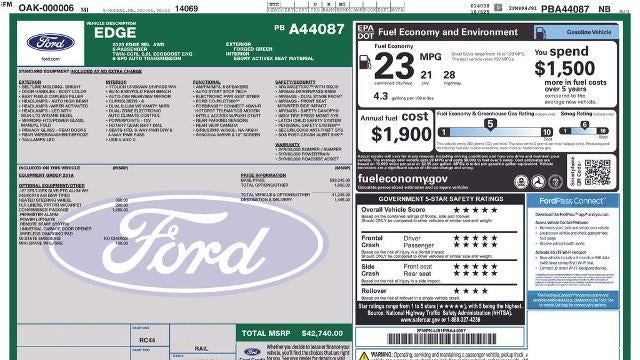 2023 Ford Edge ST-Line