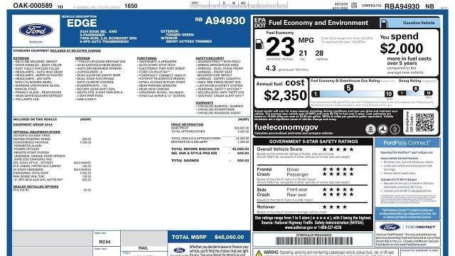 2024 Ford Edge SEL