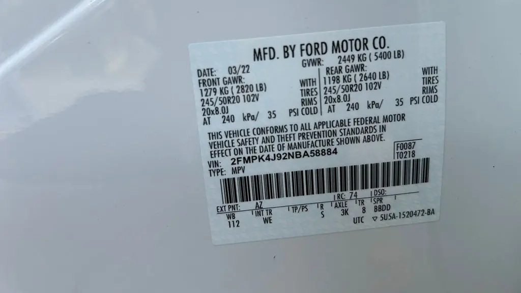 2022 Ford Edge ST-Line