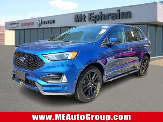 2022 Ford Edge with Atlas Blue Metallic   B3 Exterior