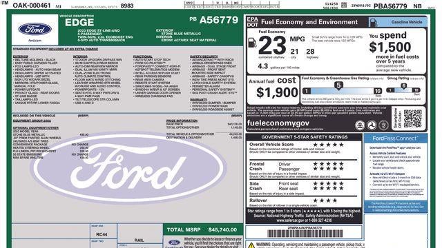 2023 Ford Edge SEL