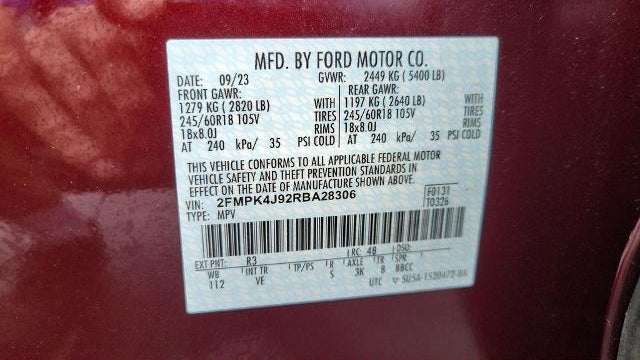 2024 Ford Edge ST-Line