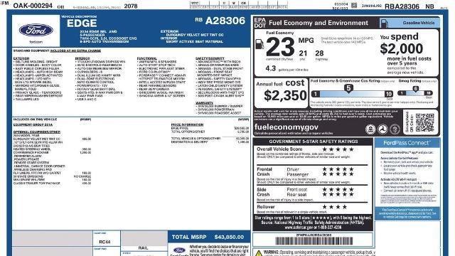 2024 Ford Edge ST-Line