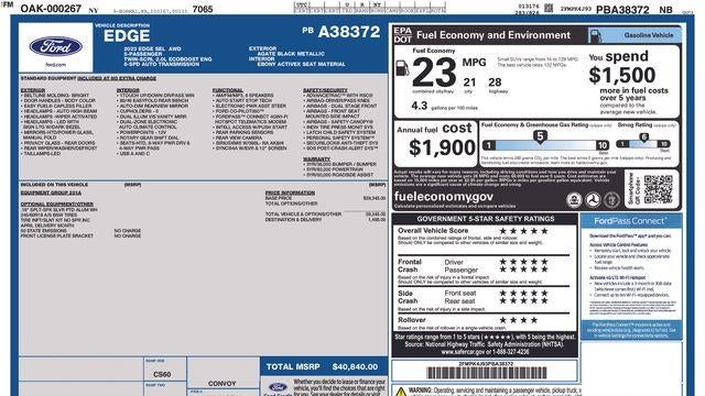 2023 Ford Edge SEL
