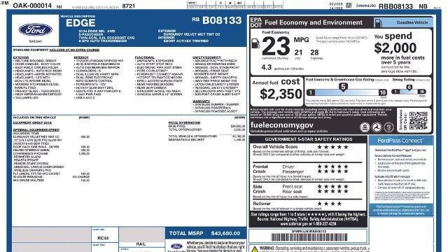 2024 Ford Edge ST-Line