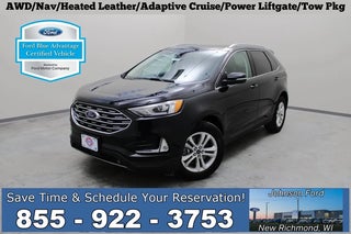 2020 Ford Edge with Agate Black Exterior