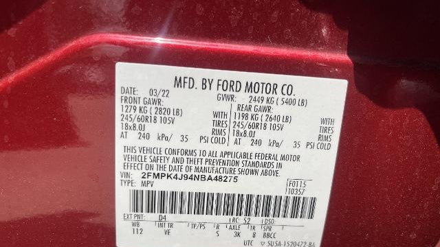 2022 Ford Edge SEL