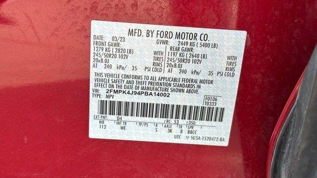 2023 Ford Edge ST-Line