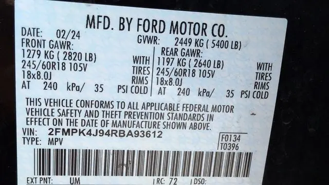 2024 Ford Edge ST-Line