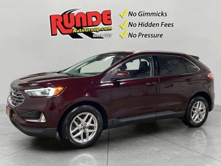 2021 Ford Edge with Burgundy Velvet Metallic Tinted Clearcoat Exterior