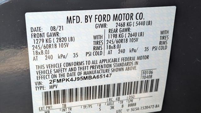 2021 Ford Edge SEL