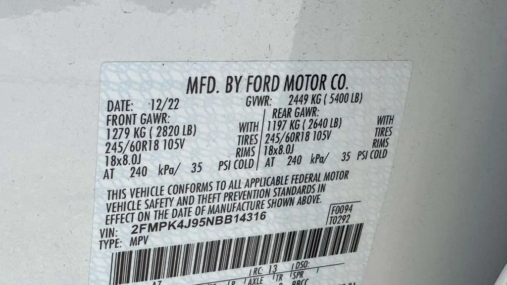 2022 Ford Edge ST-Line