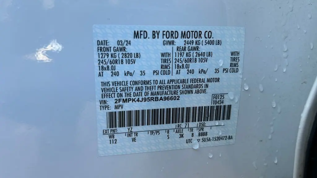 2024 Ford Edge ST-Line