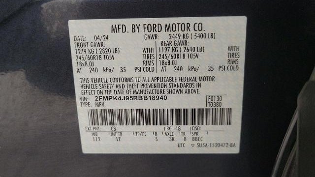 2024 Ford Edge ST-Line