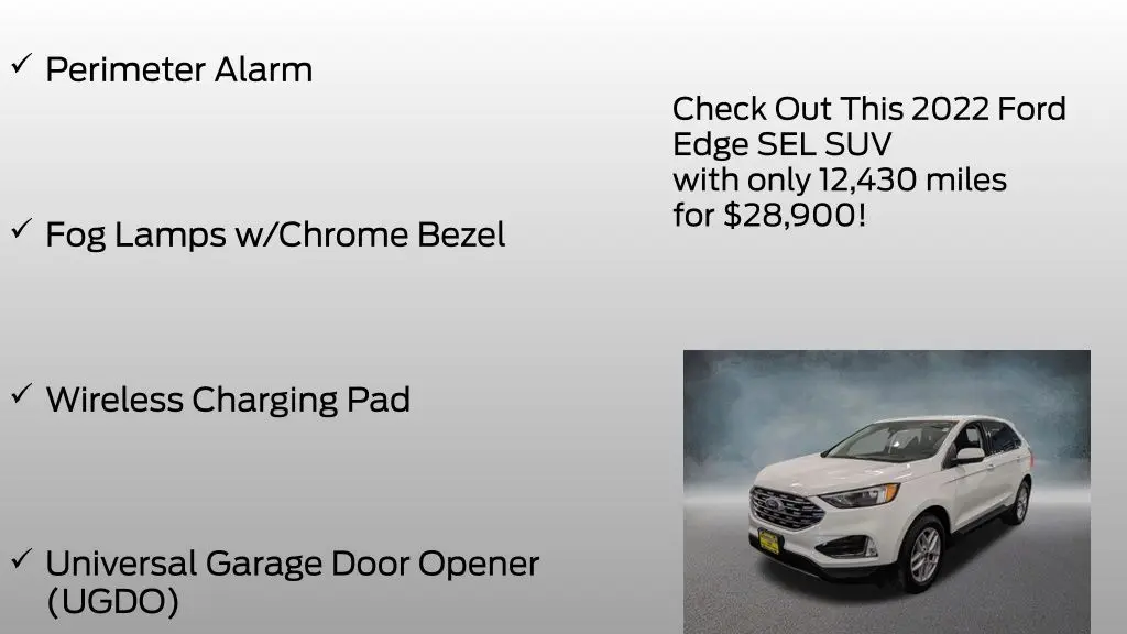 2022 Ford Edge SEL