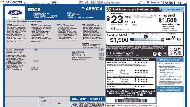 2023 Ford Edge SEL