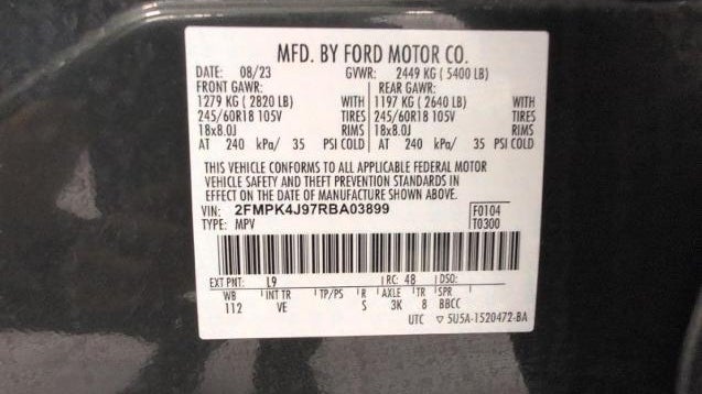 2024 Ford Edge ST-Line