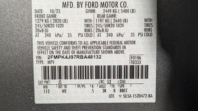 2024 Ford Edge ST-Line
