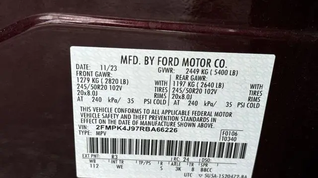 2024 Ford Edge ST-Line