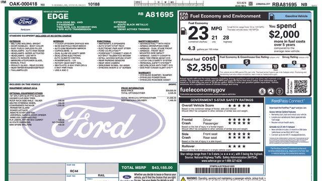 2024 Ford Edge SEL