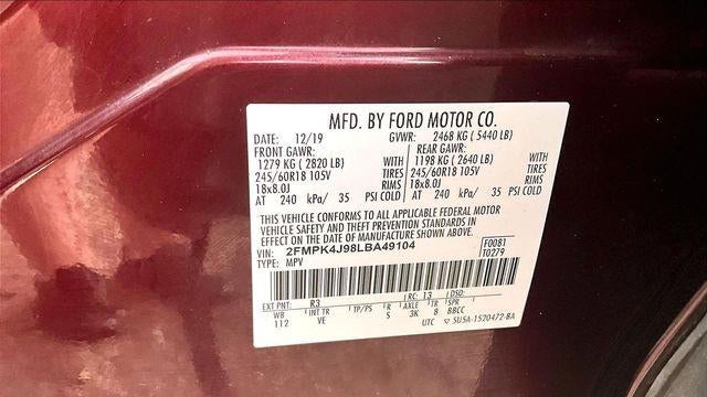2020 Ford Edge ST Line