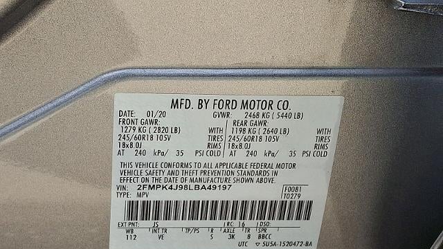 2020 Ford Edge ST Line
