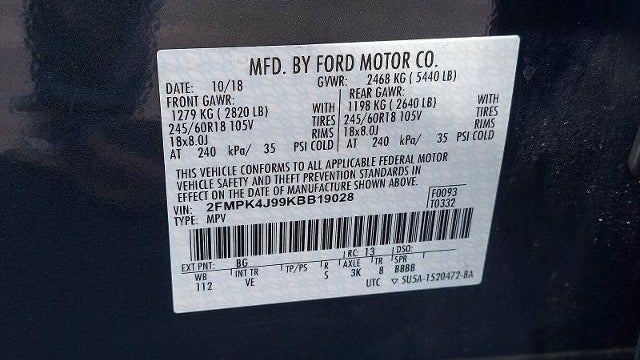 2019 Ford Edge SEL