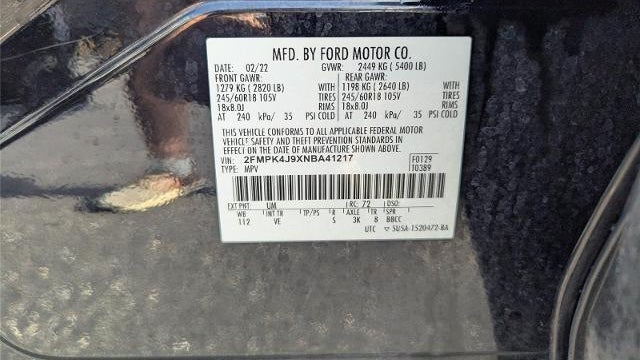2022 Ford Edge SEL