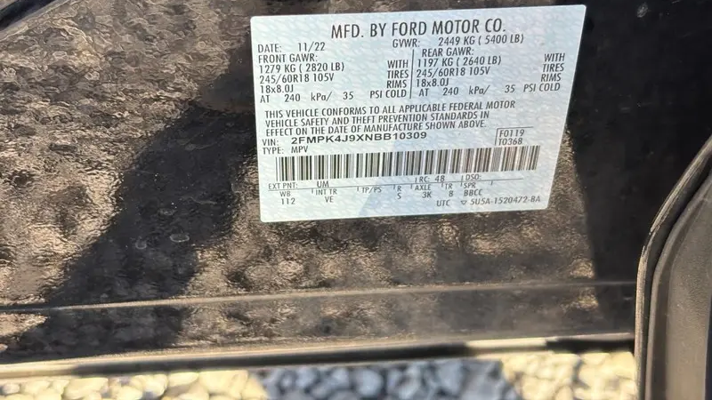 2022 Ford Edge ST-Line