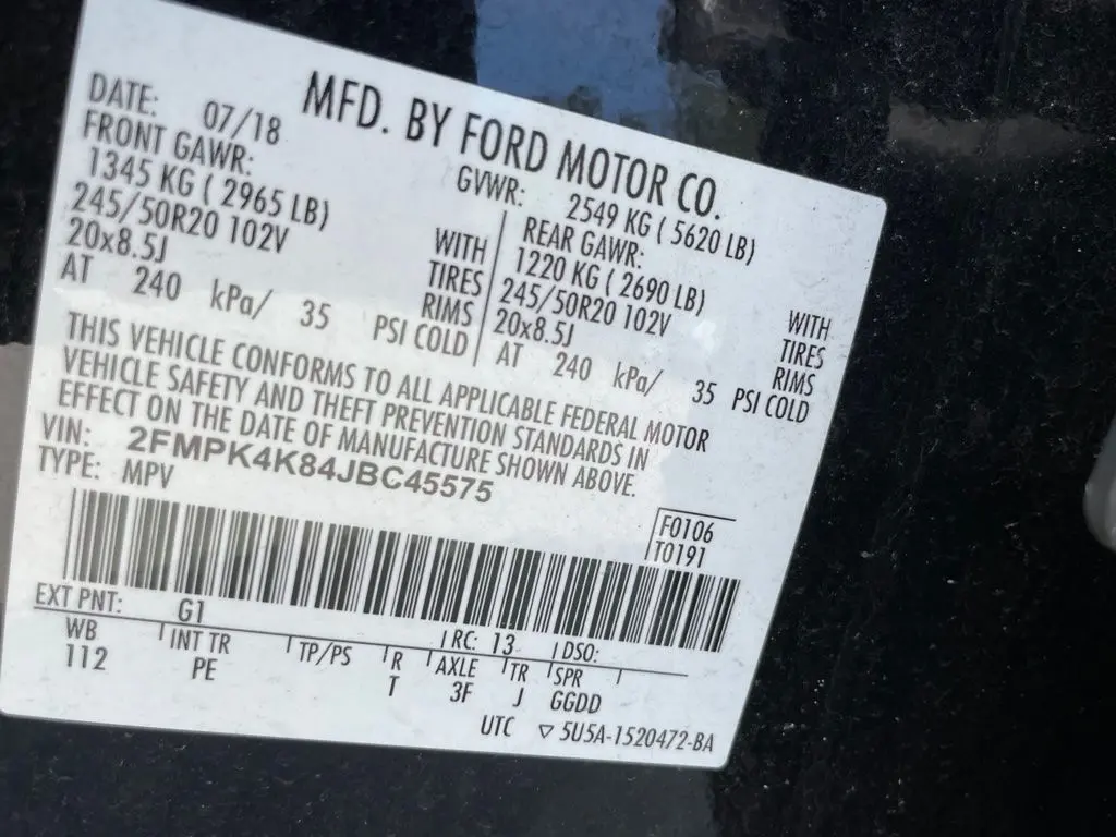 2018 Ford Edge - $11,997