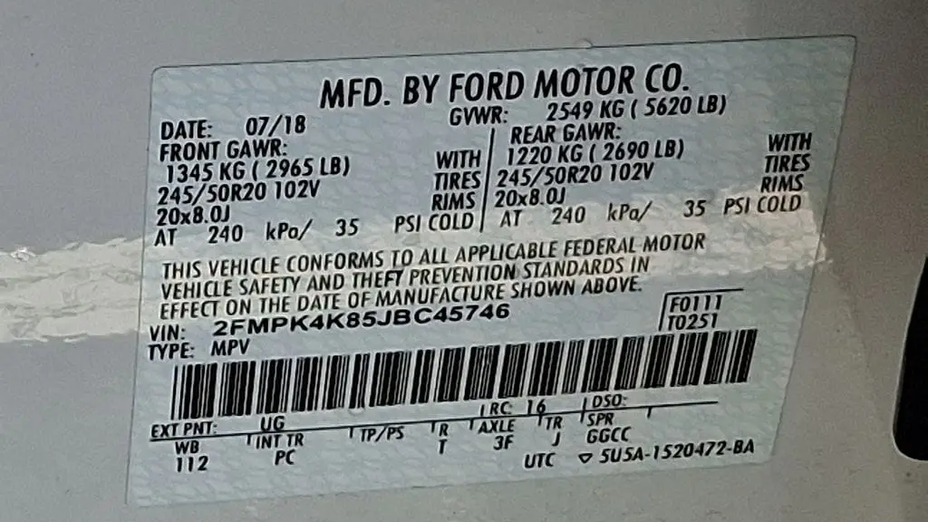 2018 Ford Edge Titanium