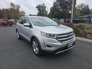 2018 Ford Edge with Ingot Silver Metallic Exterior