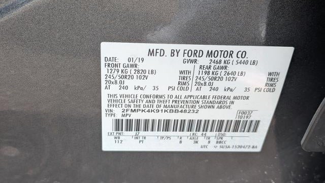 2019 Ford Edge Titanium