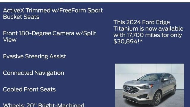 2024 Ford Edge Titanium
