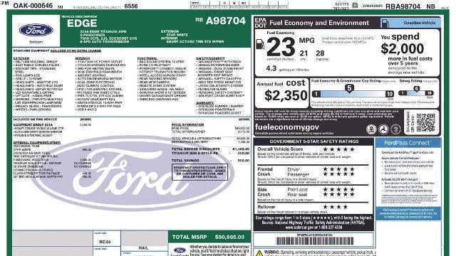 2024 Ford Edge Titanium