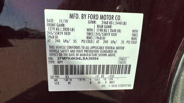 2020 Ford Edge Titanium