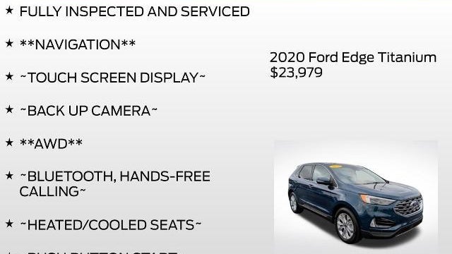 2020 Ford Edge Titanium