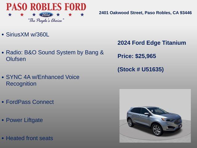 2024 Ford Edge - $25,965