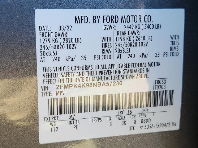 2022 Ford Edge - $23,500