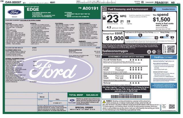 2023 Ford Edge - $24,977