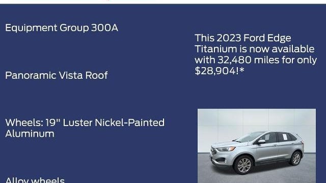 2023 Ford Edge Titanium