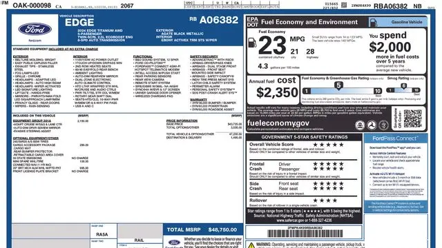 2024 Ford Edge Titanium