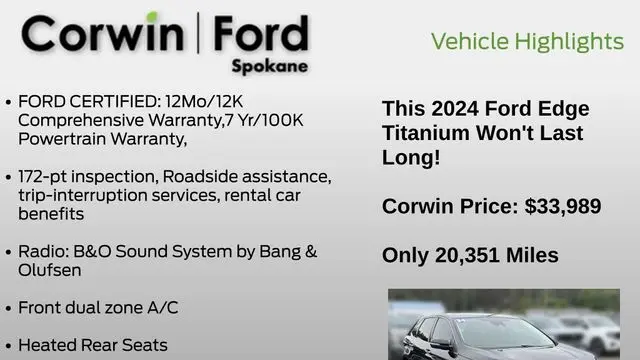 2024 Ford Edge Titanium