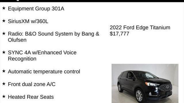 2022 Ford Edge Titanium